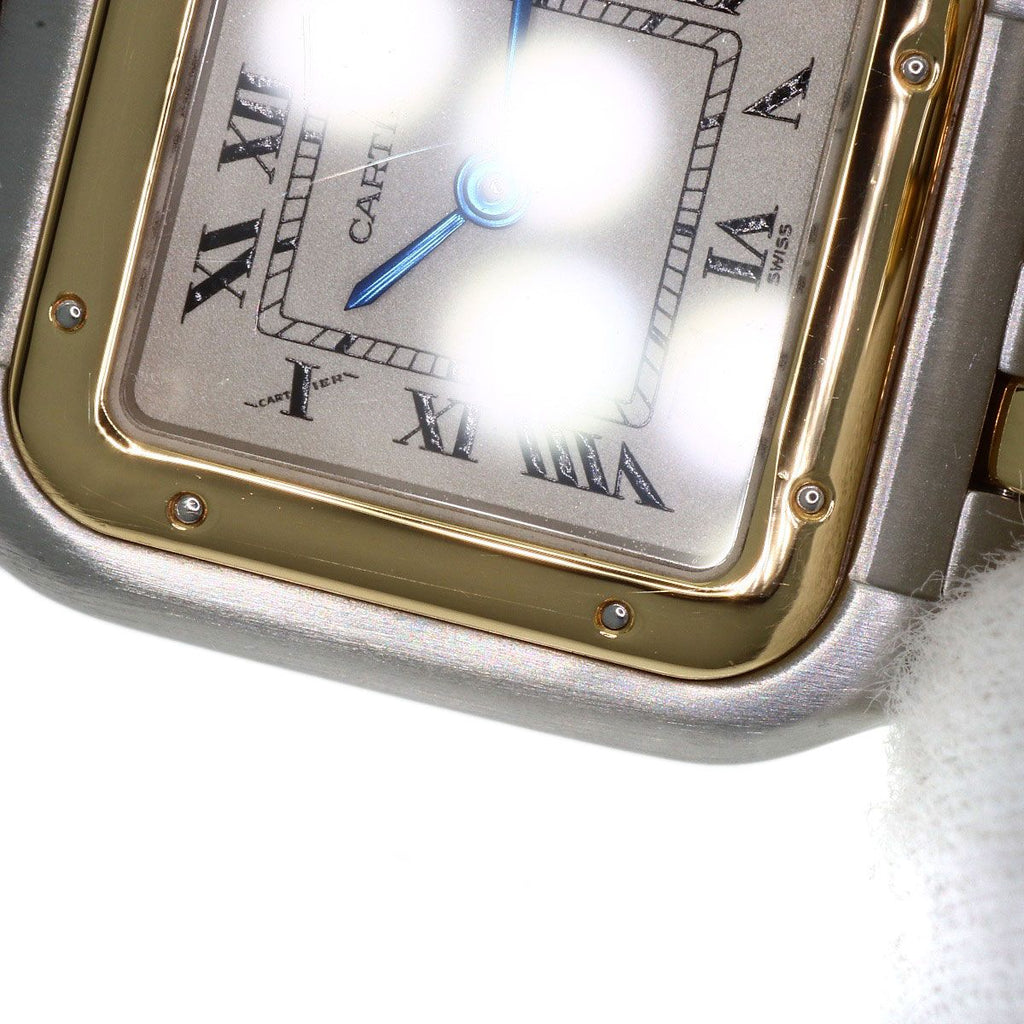 Cartier Panthère SM 2 Row Watch SS Yellow Gold — view 9