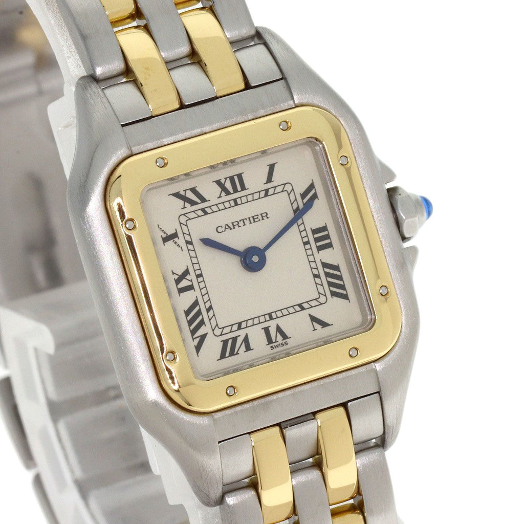 Cartier Panthère SM 2 Row Watch SS Yellow Gold — view 4