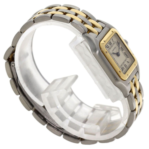 Cartier Panthère SM 2 Row Watch SS Yellow Gold — view 2