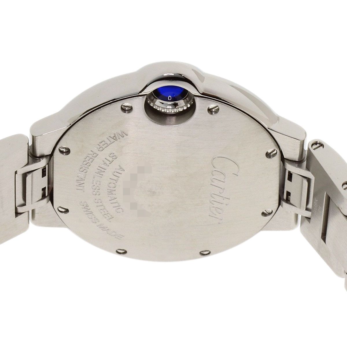 Cartier Baron Blue 33 Watch SS — view 6