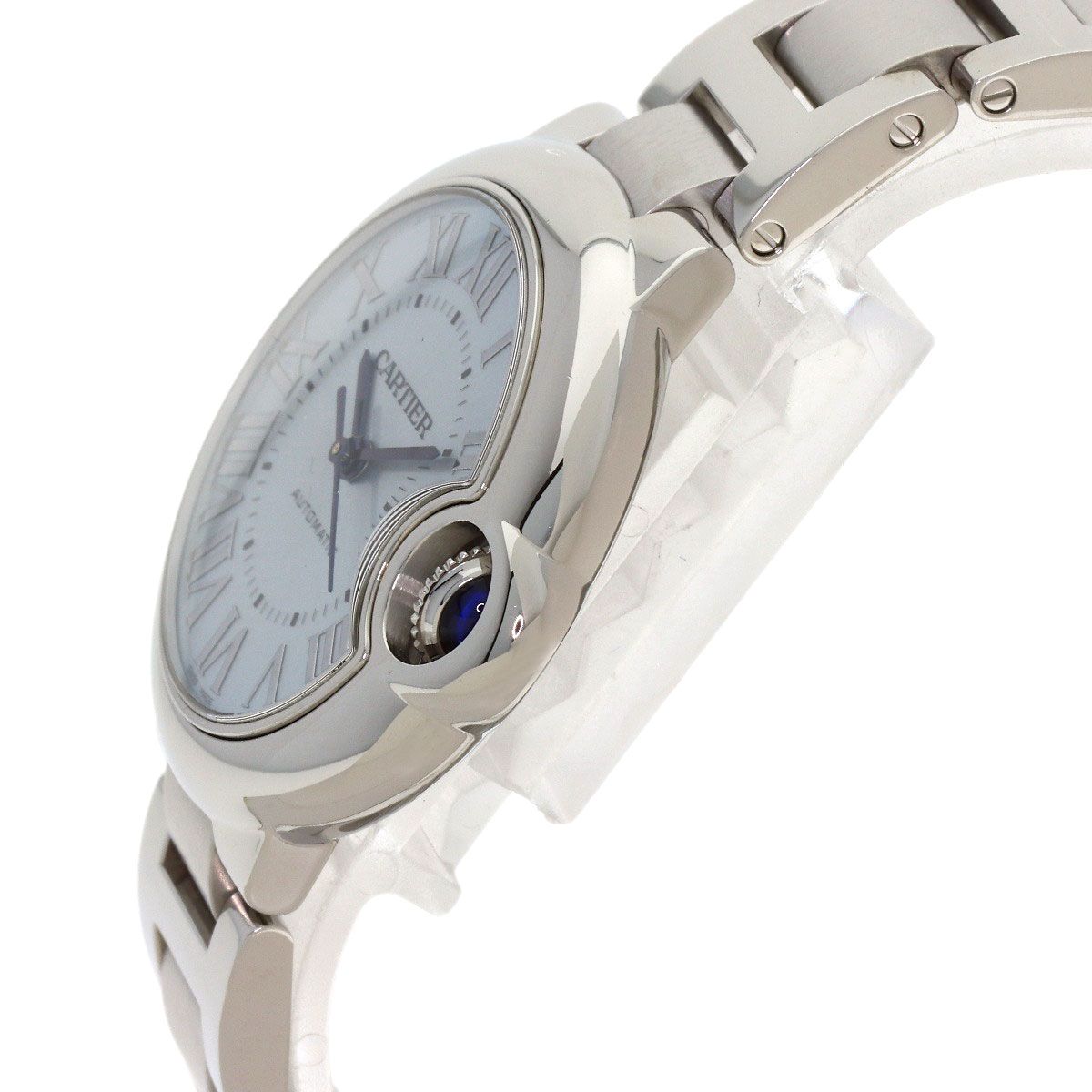 Cartier Baron Blue 33 Watch SS — view 5