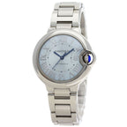 Cartier Baron Blue 33 Watch SS