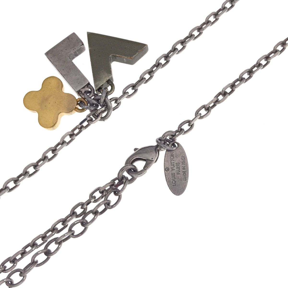 Louis Vuitton Pendentif Love Letters Necklace Metal — view 2