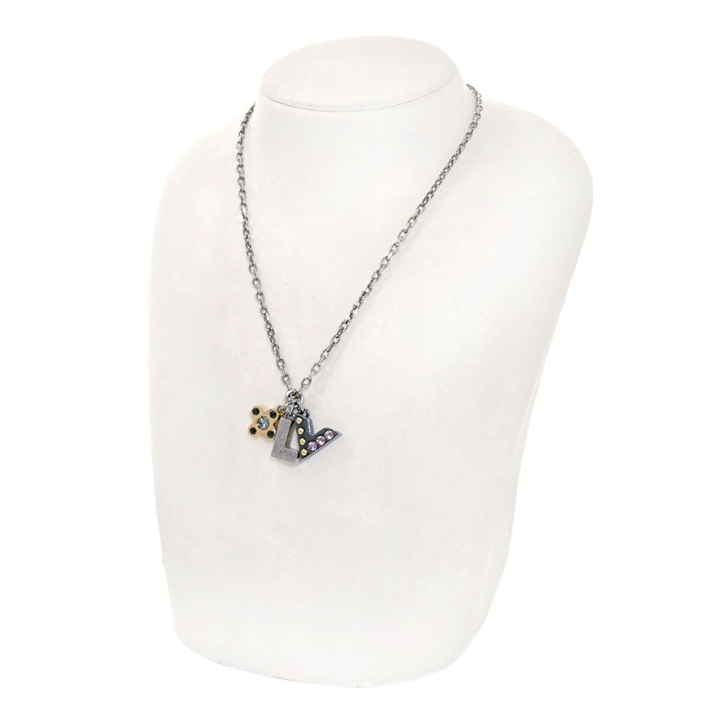 Louis Vuitton Pendentif Love Letters Necklace Metal — view 4