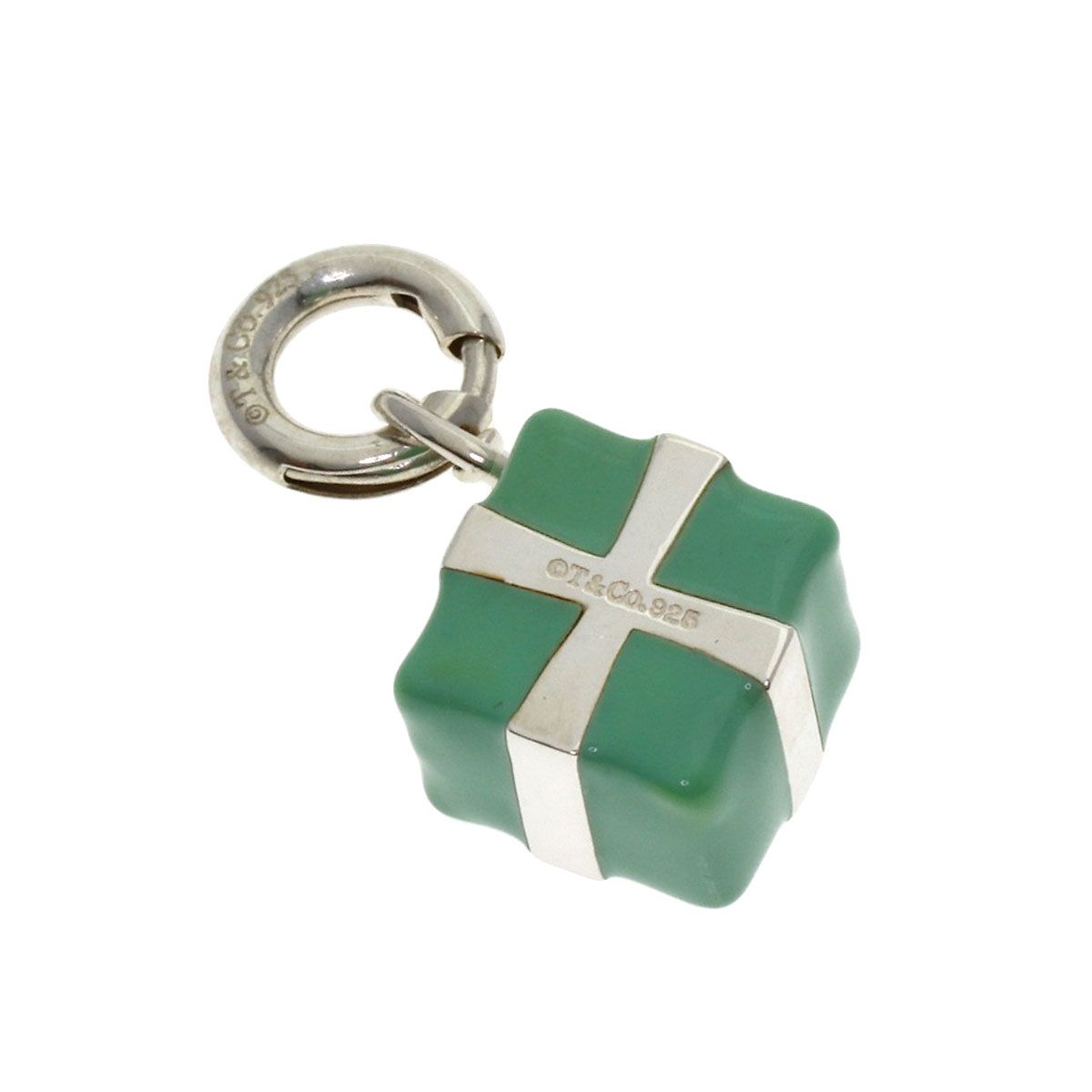 Tiffany & Co Gift Box Pendant — view 2