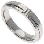 Tiffany & Co T Narrow Ring 18k White Gold