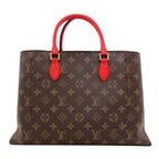 Louis Vuitton Flower Tote Handbag Monogram Canvas — view 2
