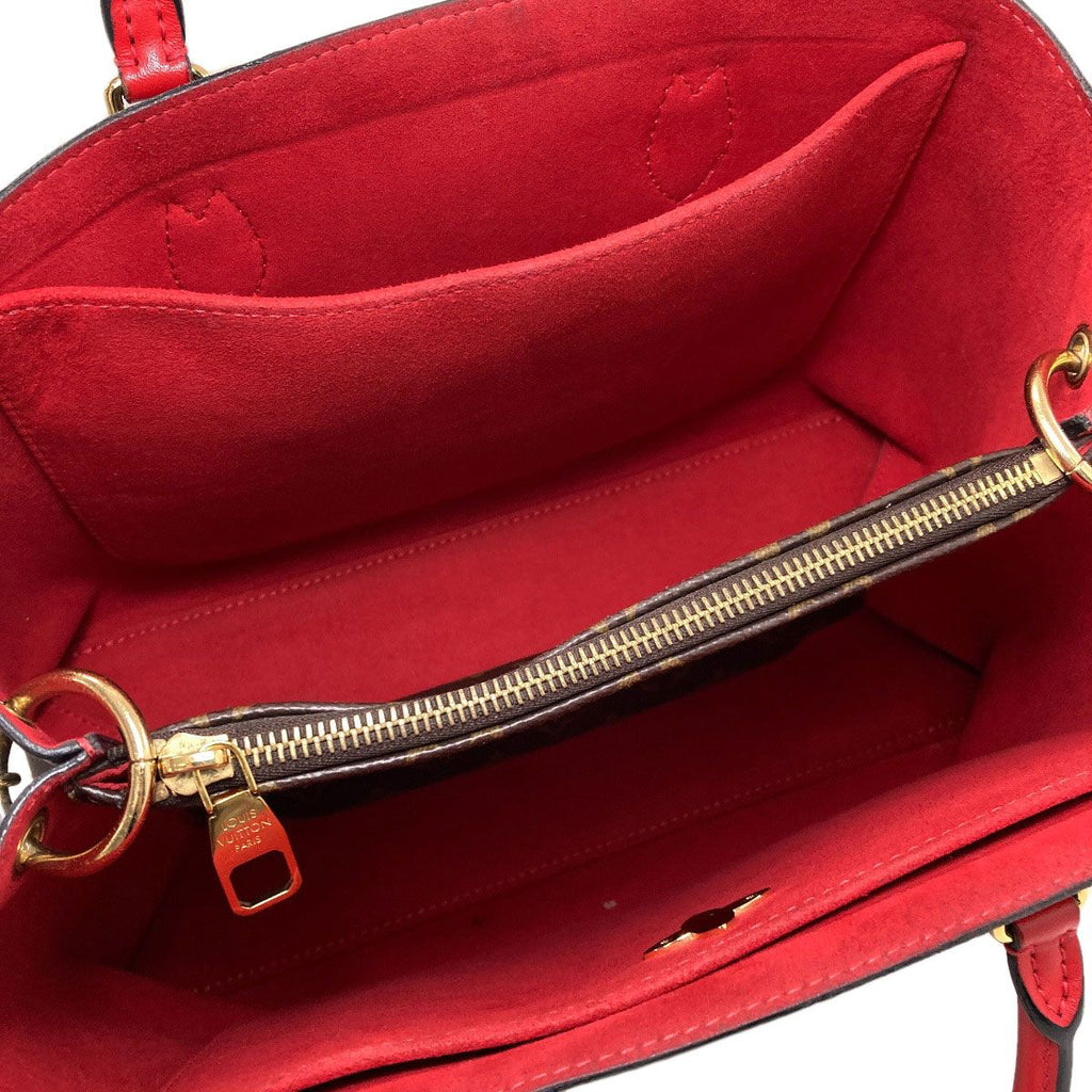 Louis Vuitton Flower Tote Handbag Monogram Canvas — view 5