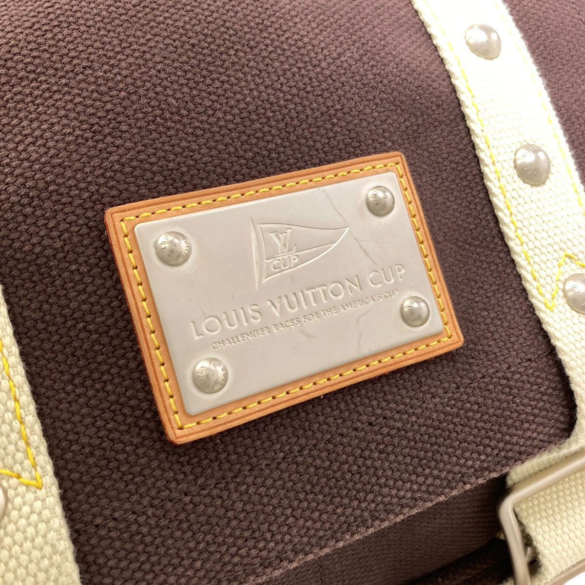 Louis Vuitton Besace PM Antigua Shoulder Bag Canvas — view 9