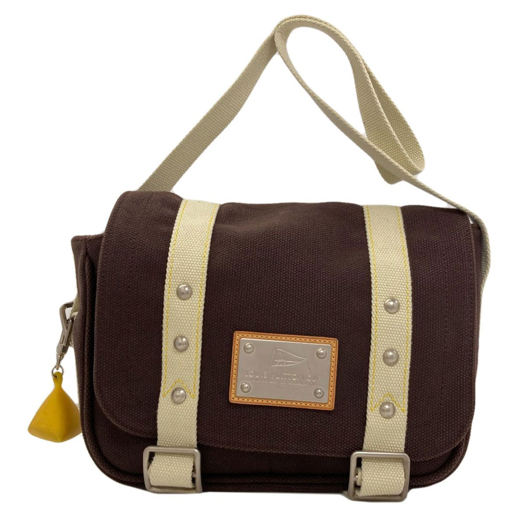 Louis Vuitton Besace PM Antigua Shoulder Bag Canvas