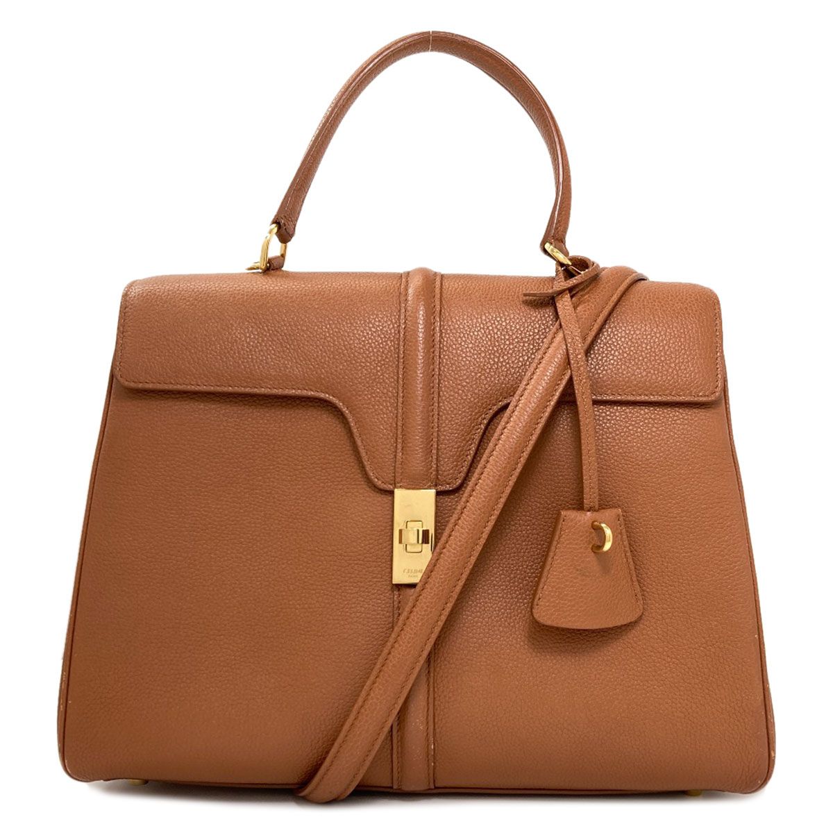 Celine 16 Says 2-Way Handbag Calf