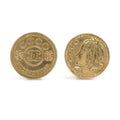 Chanel Earrings Mademoiselle Gold