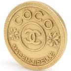 Chanel Earrings Mademoiselle Gold — view 9
