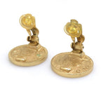 Chanel Earrings Mademoiselle Gold — view 8