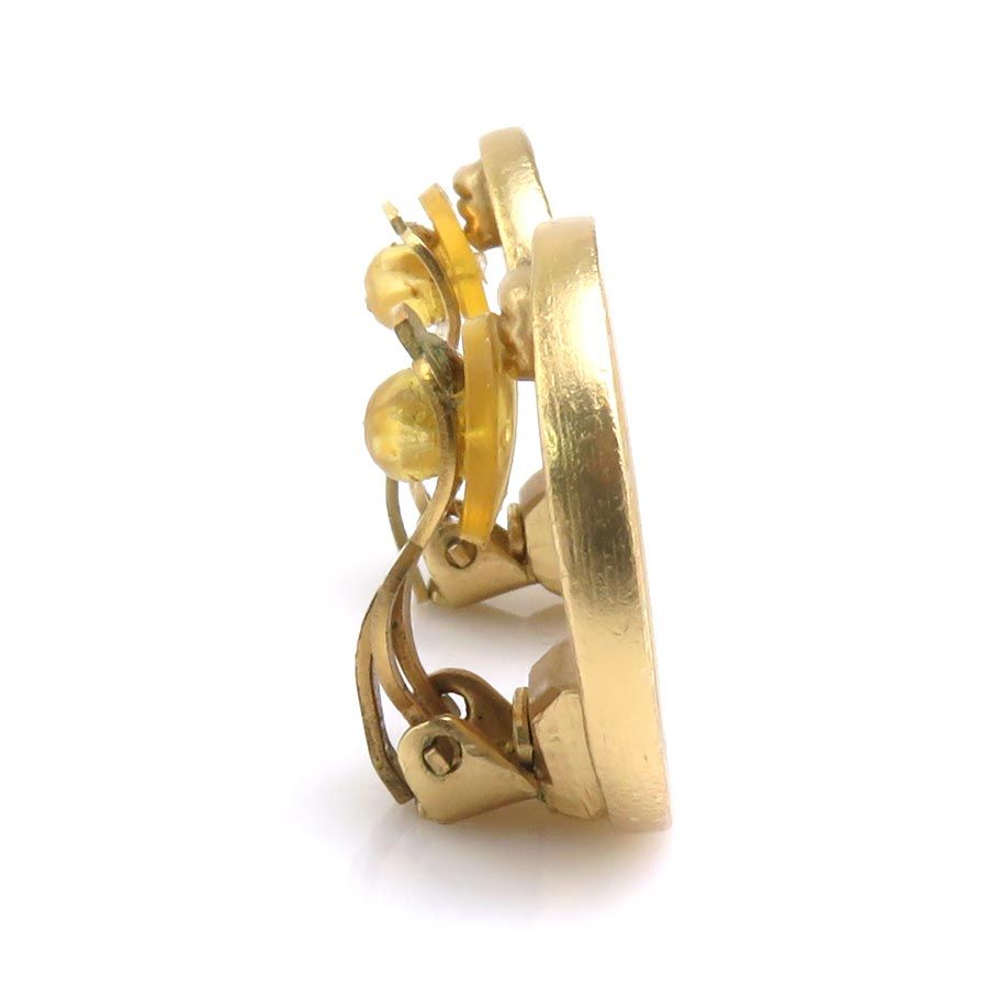 Chanel Earrings Mademoiselle Gold — view 3