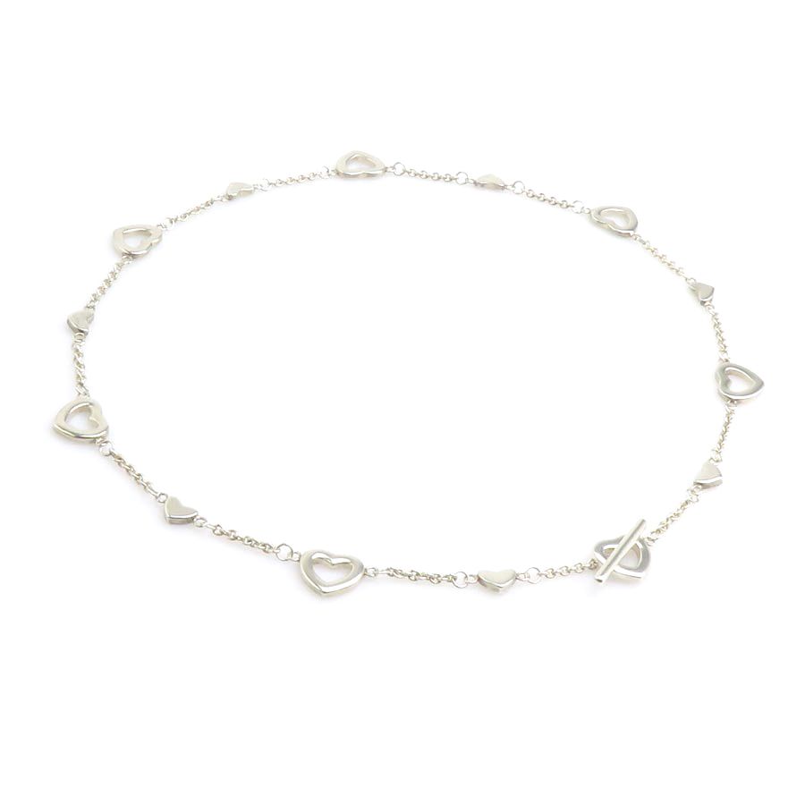 Tiffany & Co Necklace Heart Link Lariat