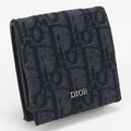 Dior Coin Case Oblique Purse Jacquard