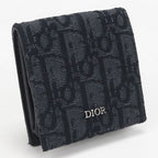 Dior Coin Case Oblique Purse Jacquard
