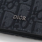 Dior Coin Case Oblique Purse Jacquard — view 4