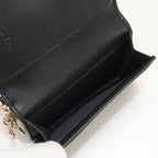 Dior Blue Card Holder Lady Dior Business Lambskin — view 4