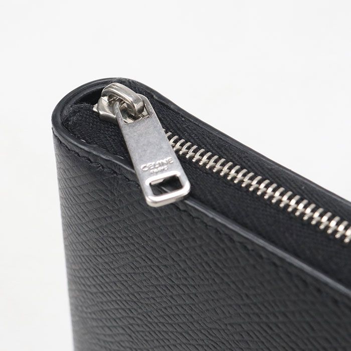 Celine Zip Bifold Wallet Calfskin — view 7