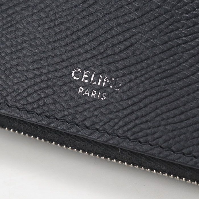 Celine Zip Bifold Wallet Calfskin — view 6