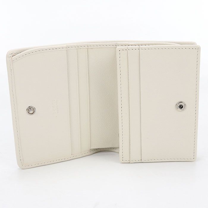 Gucci Blanc Di Bifold Wallet Leather — view 3