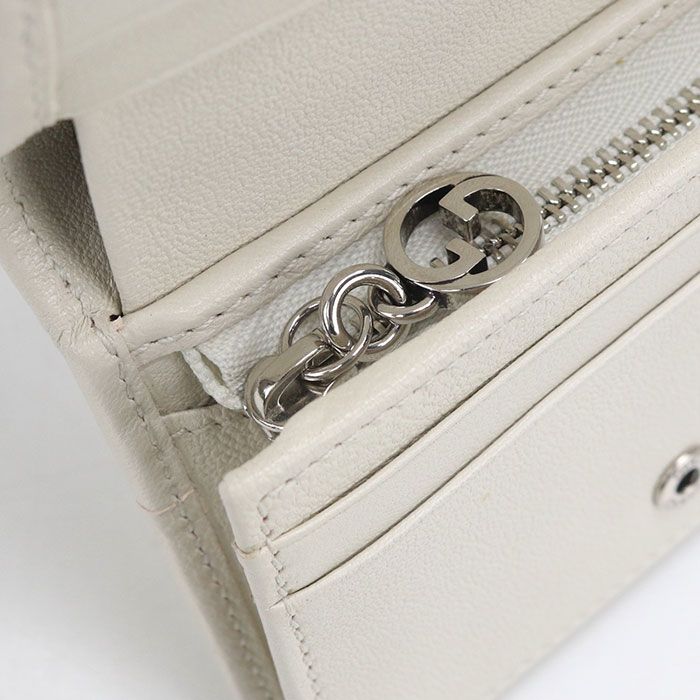 Gucci Blanc Di Bifold Wallet Leather — view 7