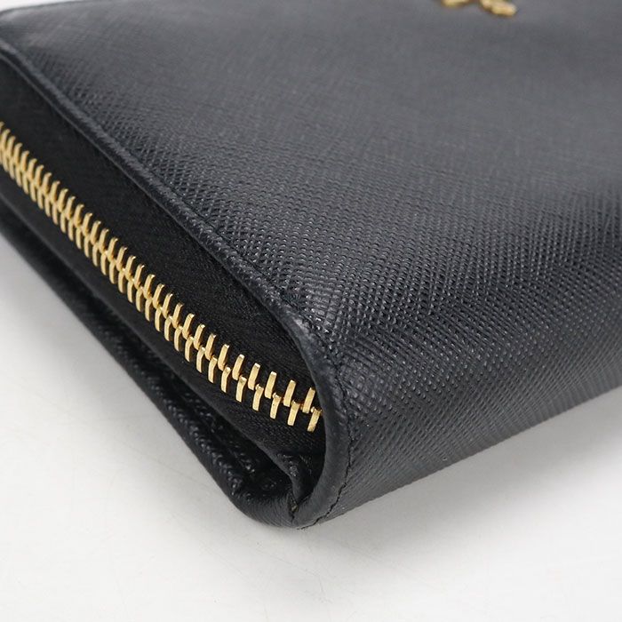Prada Saffiano Leather Wallet Bifold — view 7