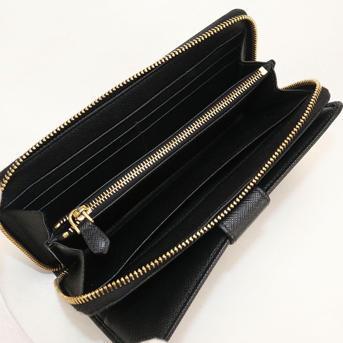 Prada Saffiano Leather Wallet Bifold — view 4