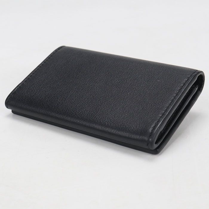Prada Leather Card Case Business Holder Calf — view 2