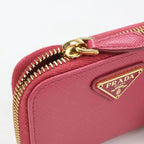 Prada Coin Case Saffiano Triangle 1 268 Purse Leather — view 5