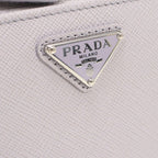 Prada Saffiano Triangle Wallet Bifold Calf — view 9