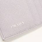 Prada Saffiano Triangle Wallet Bifold Calf — view 6