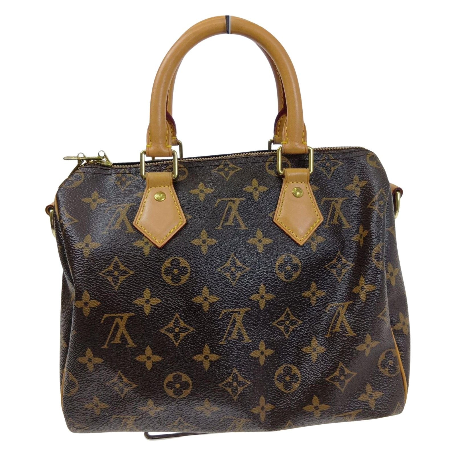 Louis Vuitton 2-Way Bag Monogram Speedy Bandouliere 25 Brown — view 3