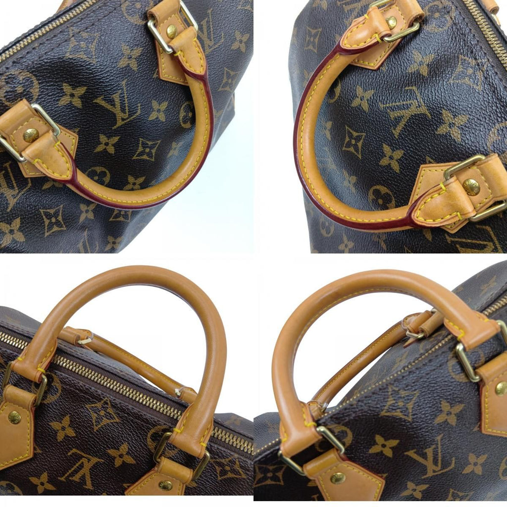 Louis Vuitton 2-Way Bag Monogram Speedy Bandouliere 25 Brown — view 7