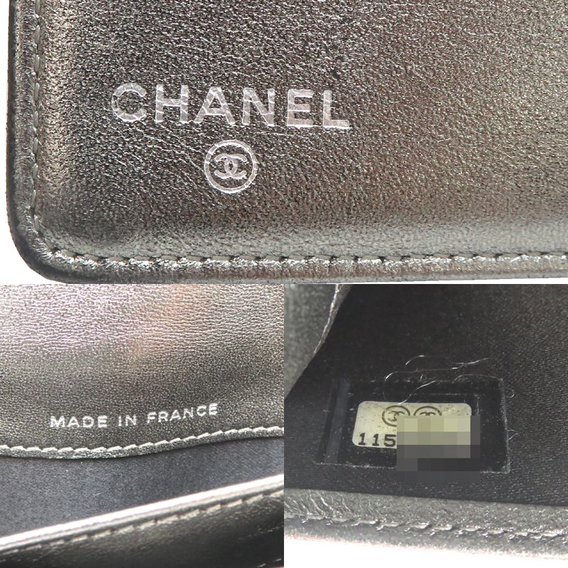 Chanel Wallet Silver — view 8