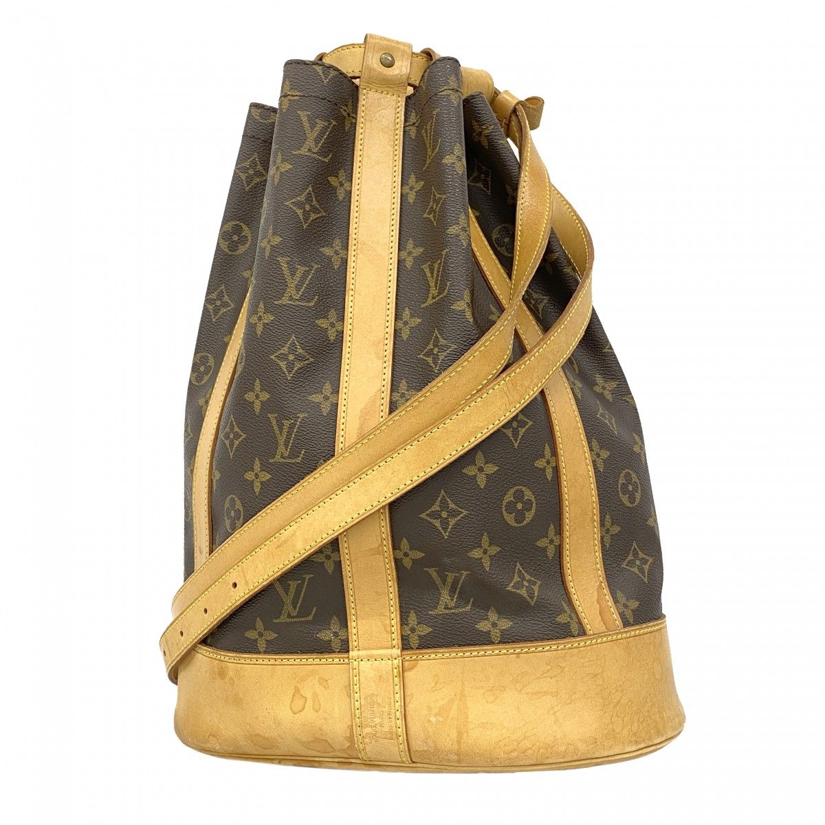Louis Vuitton Shoulder Bag Monogram Randonnee PM Brown