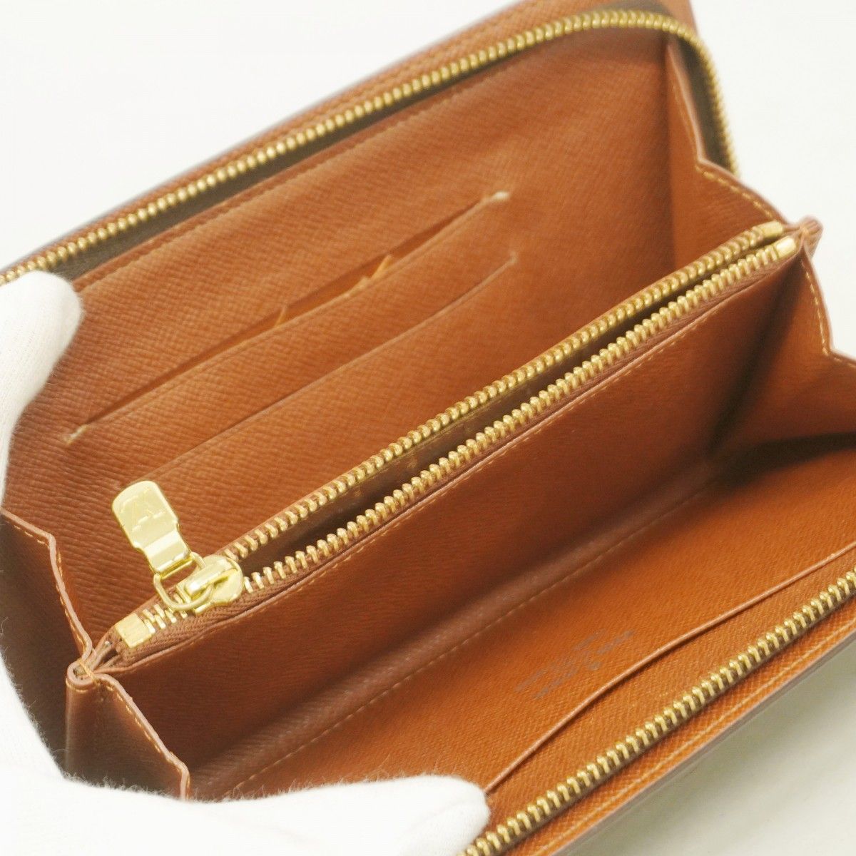 Louis Vuitton Wallet Monogram Porte-Monnaie Gip Brown — view 3
