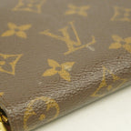 Louis Vuitton Wallet Monogram Porte-Monnaie Gip Brown — view 6