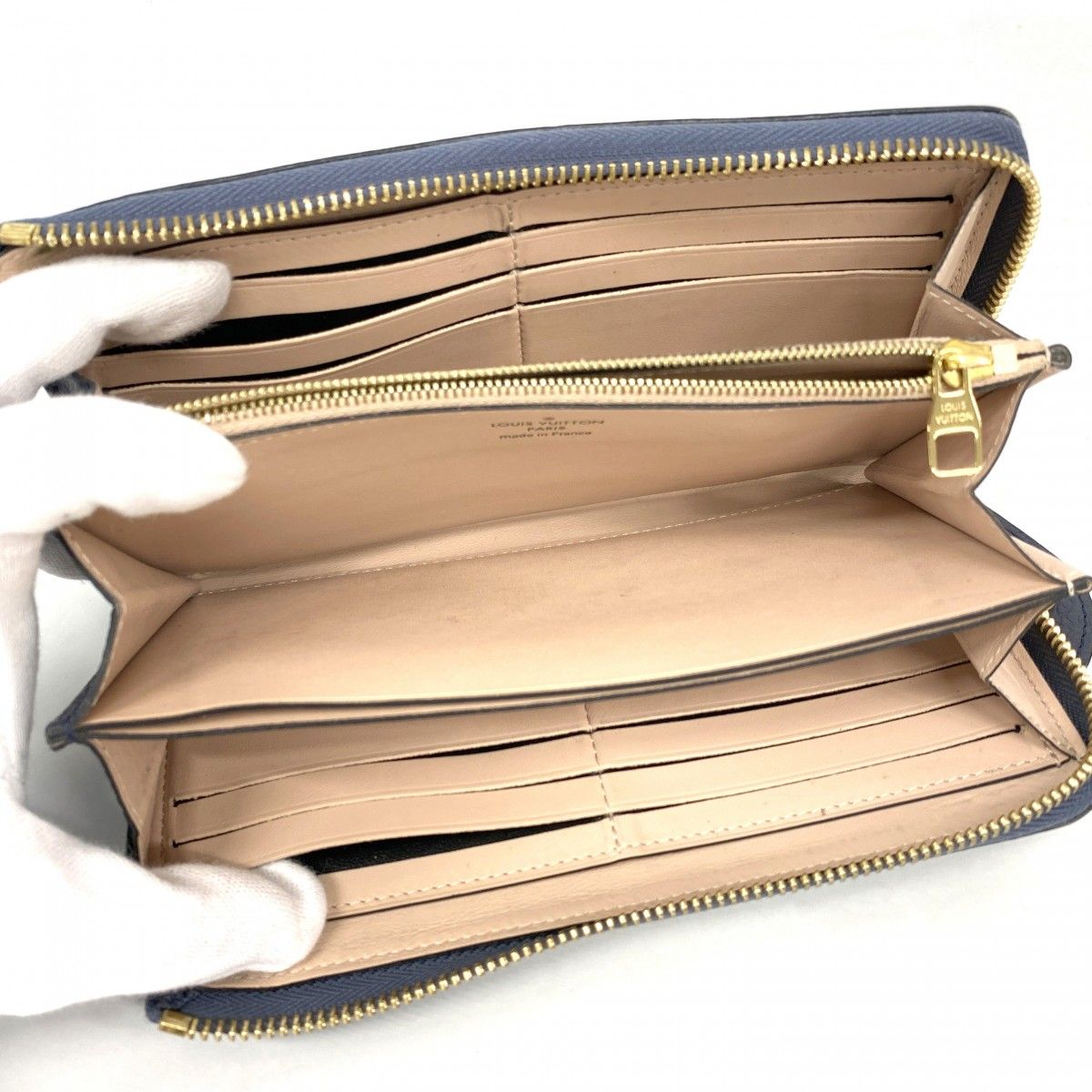 Louis Vuitton Wallet Portefeuille Comet Blue Marine — view 3