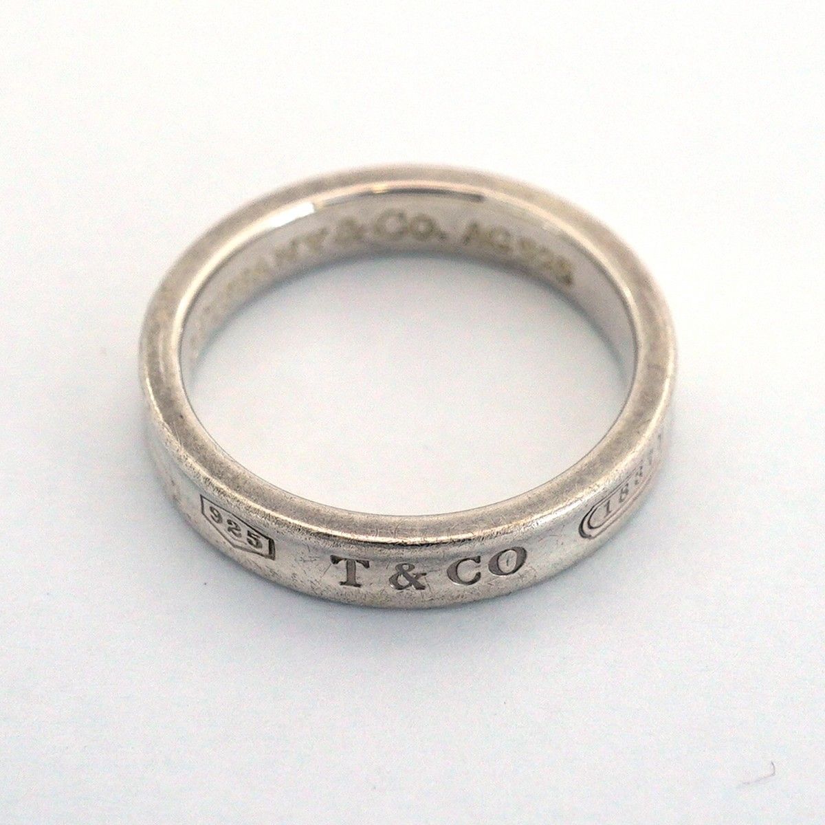 Tiffany & Co Ring Narrow 925 Sterling Silver — view 3