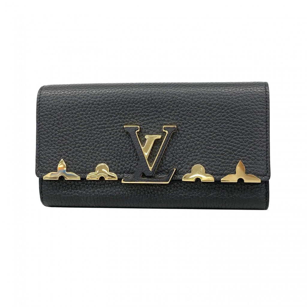 Louis Vuitton Wallet Portefeuille Capucines Noir