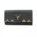 Louis Vuitton Wallet Portefeuille Capucines Noir