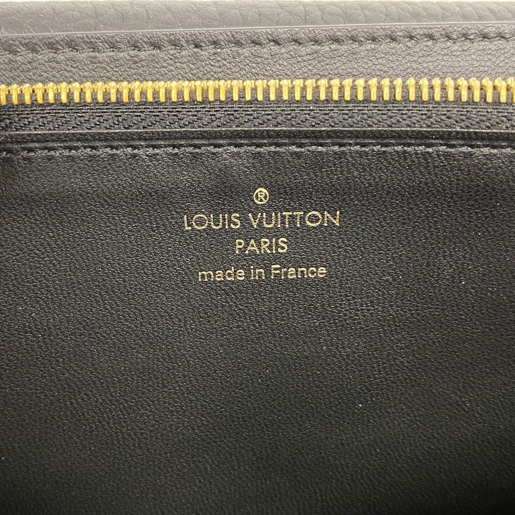 Louis Vuitton Wallet Portefeuille Capucines Noir — view 4