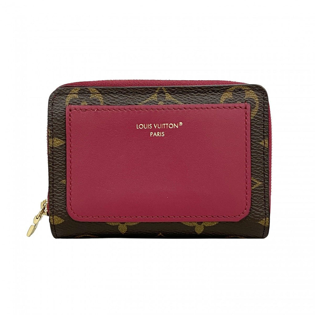 Louis Vuitton Wallet Monogram Portefeuille Lou Fuchsia