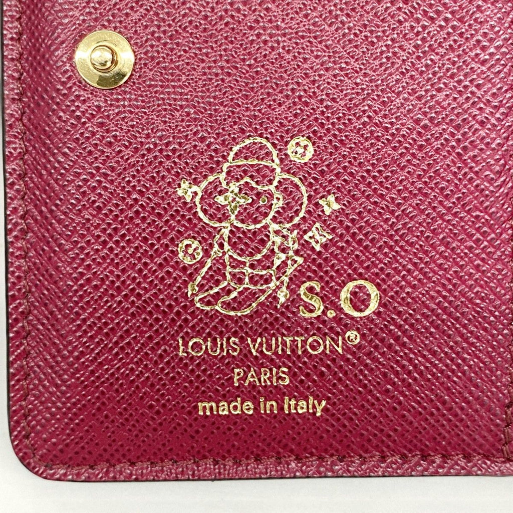 Louis Vuitton Wallet Monogram Portefeuille Lou Fuchsia — view 4