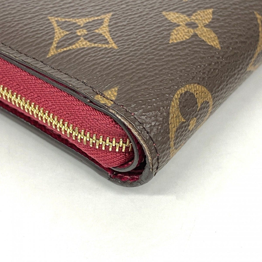 Louis Vuitton Wallet Monogram Portefeuille Lou Fuchsia — view 5