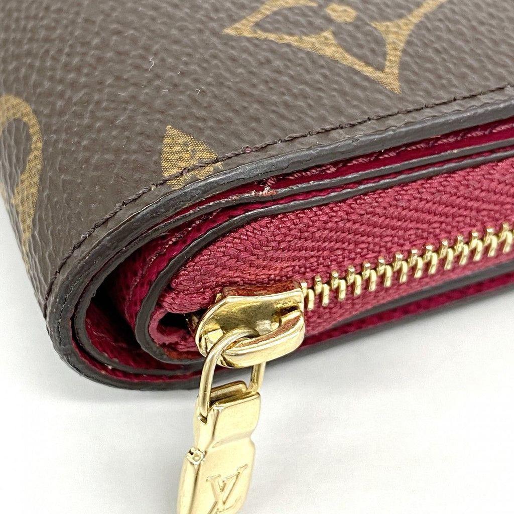 Louis Vuitton Wallet Monogram Portefeuille Lou Fuchsia — view 7