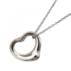 Tiffany & Co Necklace Open Silver